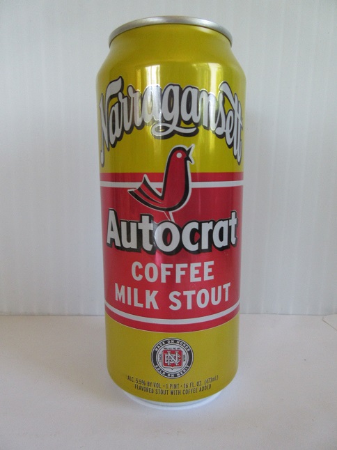 Narragansett - Autocrat - Coffee Milk Stout - 16oz